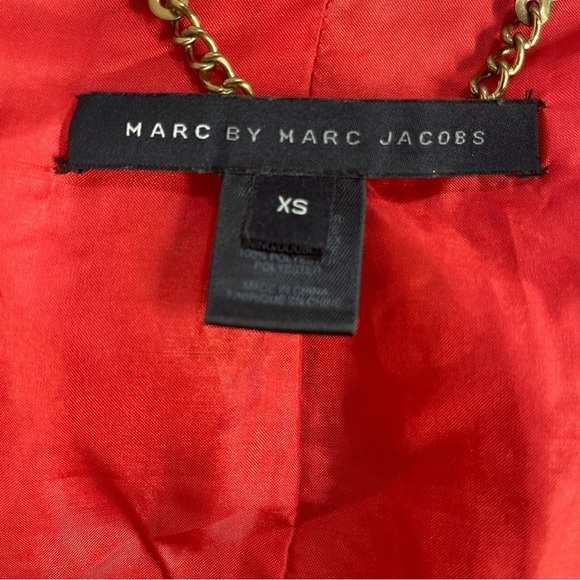 Marc By Marc Jacobs Women's Blazer Size S Wool Red White Blue Size XS - Picture 8 of 13